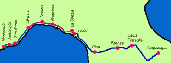 Cartina Montecarlo