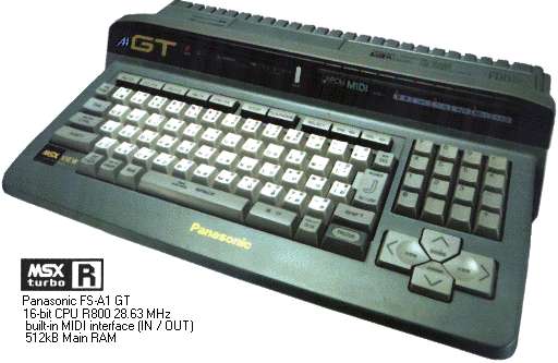 Foto Panasonic MSX Turbo R A1-GT