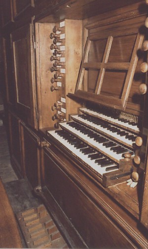  Consolle Organo Notre-Dame Guibray 