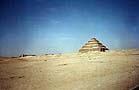 Step Pyramid complex from east