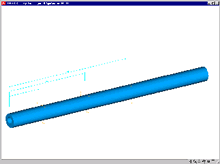 tubo - modello CAD 3D