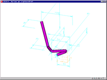 modello CAD 3D del tubo