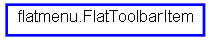 Inheritance diagram of FlatToolbarItem
