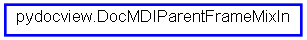 Inheritance diagram of DocMDIParentFrameMixIn
