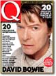 La copertina del numero di novembre di Q dedicata a Bowie