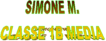 SIMONE M.
CLASSE 1B MEDIA